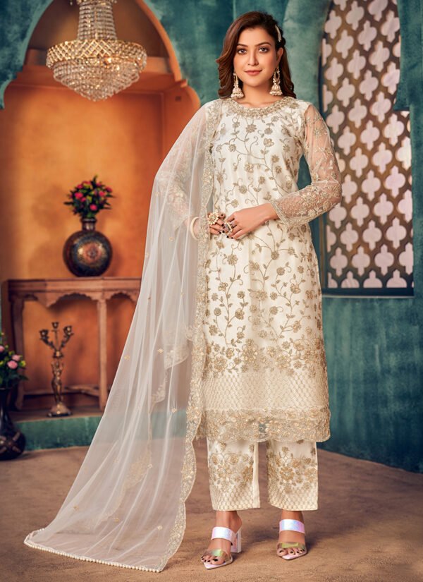 Heavy Net Salwar Suits Collection For v Special - Image 2