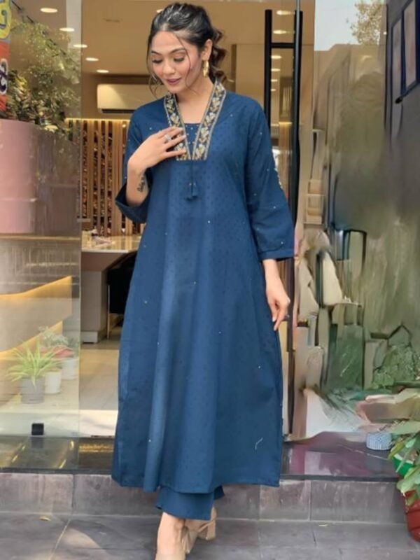 Georgette Plain Simple kurti