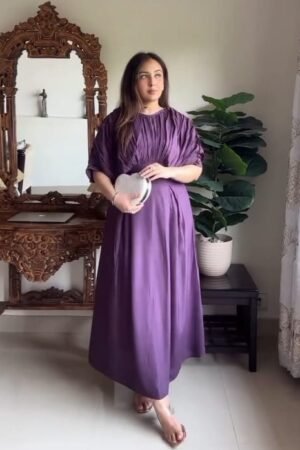Charm Deep Purple Maxi Dress