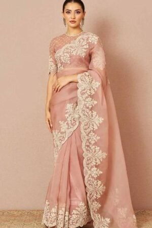 Digital Print Bollywood Art Silk Saree