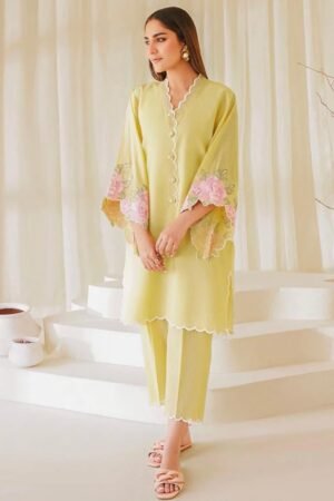 Summer Running Wear Special Designer Trending Co-Ord Set with Sequence Embroidery Work for Women Office , Casual , Party