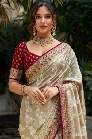 Ananya Exim Launching New Heavy Bridal Wear Organza Sequance With Embroidery Work Saree With Blouse