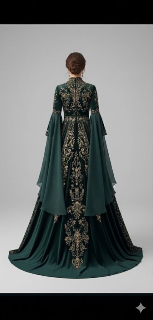 Georgette Readymade Sharara Top Lehenga in Dark Black - Image 3