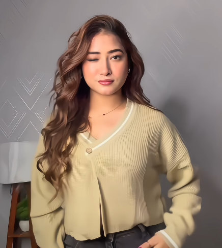 Confident Elegance in Red - Image 3