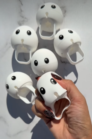 Cute Panda Face Phone Holder / Cable Protector