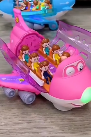 Cute Cartoon Airplane Toy for Kids