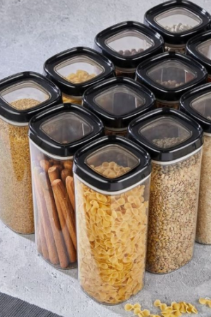 Stackable Airtight Pantry Storage Containers Set
