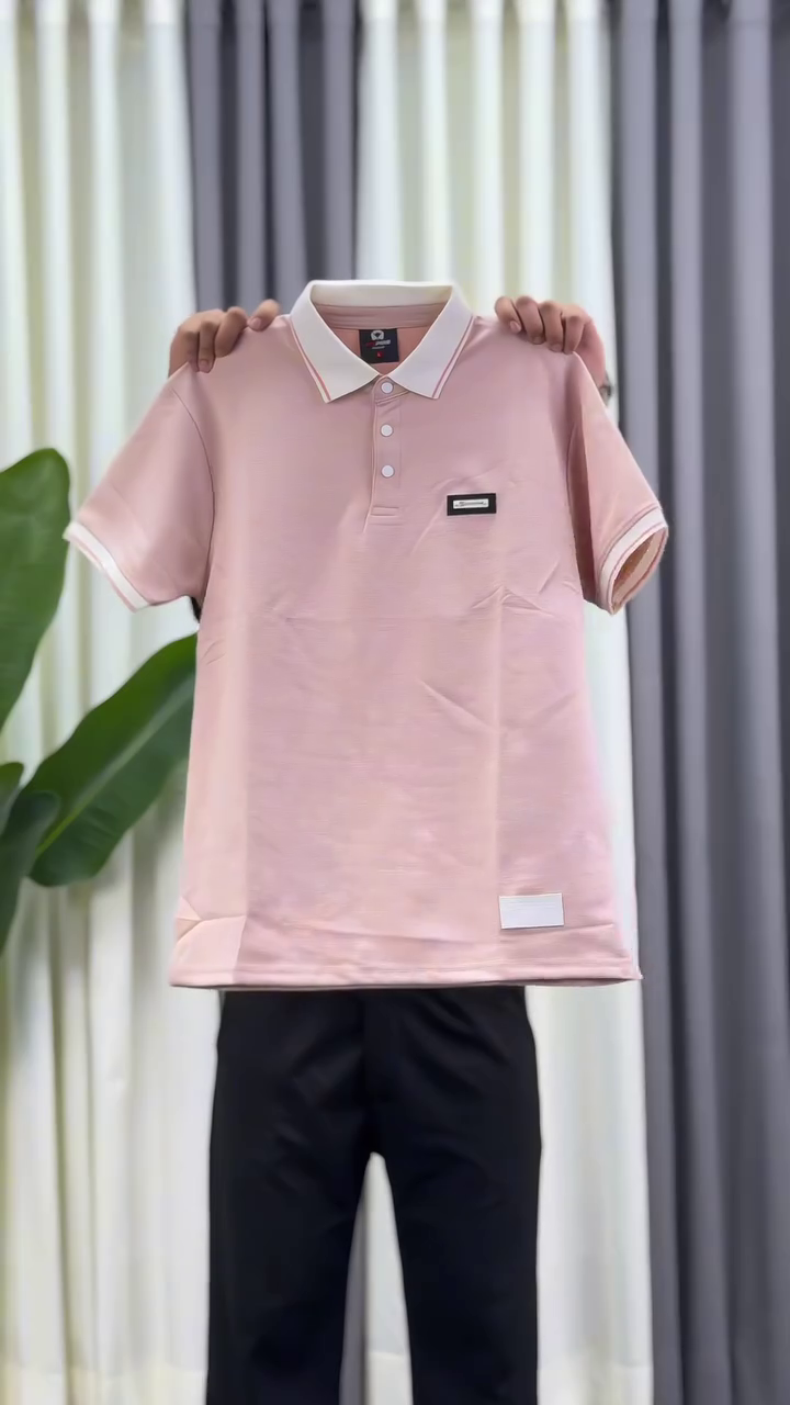 Polo Collar Slim Fit T-shirt - Image 4
