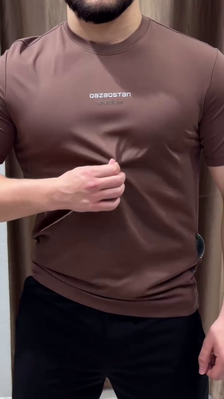 Men White 4-Way Stretch Wrinkle-Free T-shirt - Image 7