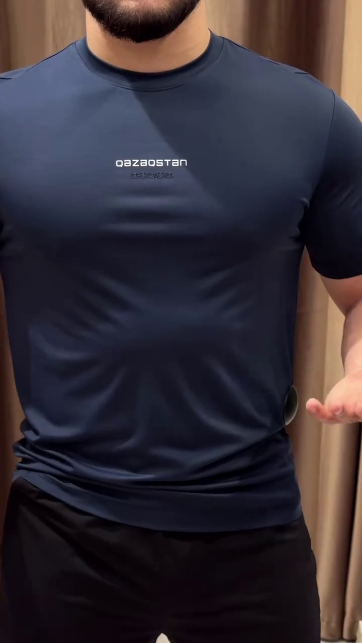 Men White 4-Way Stretch Wrinkle-Free T-shirt - Image 5