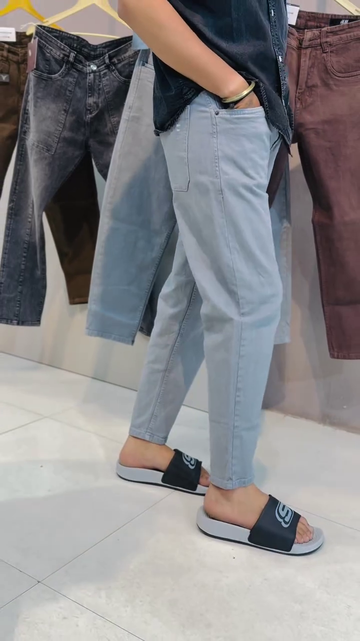 Men Comfort Baggy Fit Jeans - Image 7