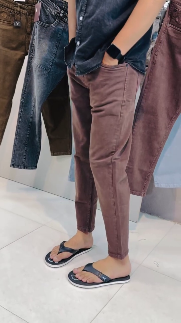 Men Comfort Baggy Fit Jeans - Image 4