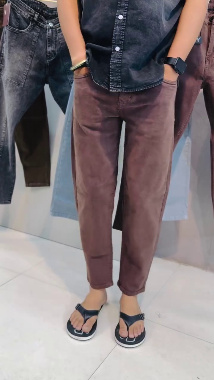 Men Comfort Baggy Fit Jeans - Image 3