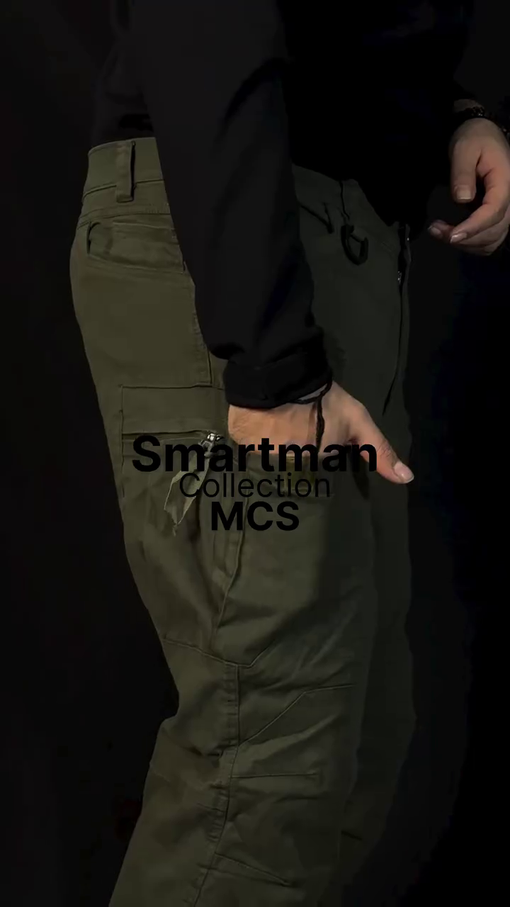 Men Cargo Trousers - Image 11