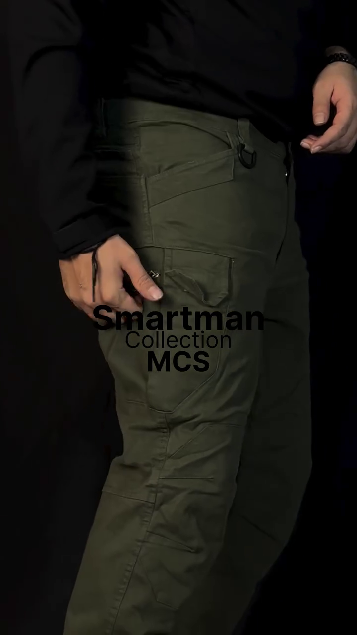 Men Cargo Trousers - Image 10