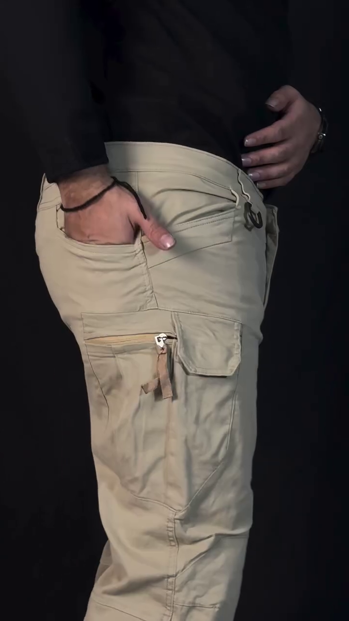 Men Cargo Trousers - Image 8