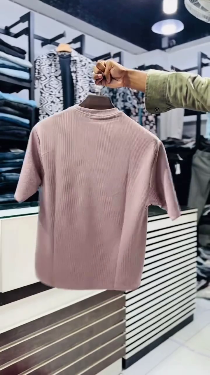 Stylish Cotton Harmony Designed Oversized T-Shirt for Mens - Image 3