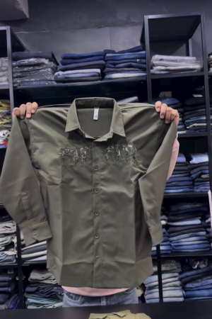 Pure Cotton Relaxed Fit Graphic Printed Casual Shirt
