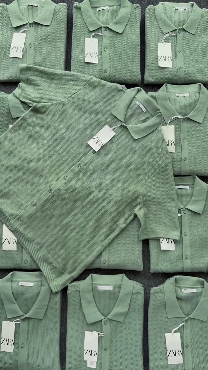 Self Striped With Open Knits Pure Cotton Casual Shirt - Image 3